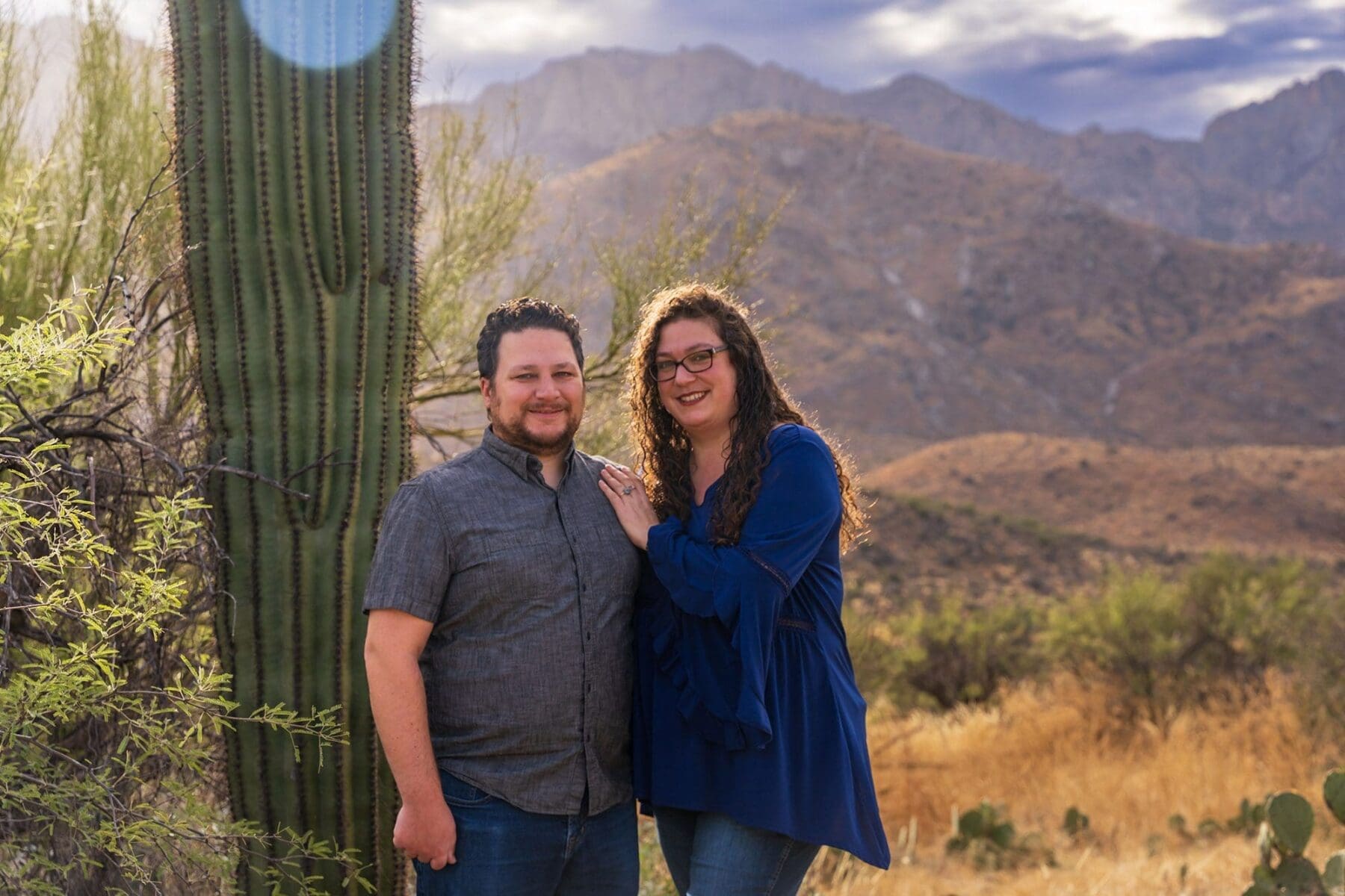 Photo from Shannon’s Family Portrait Session at Catalina State Park