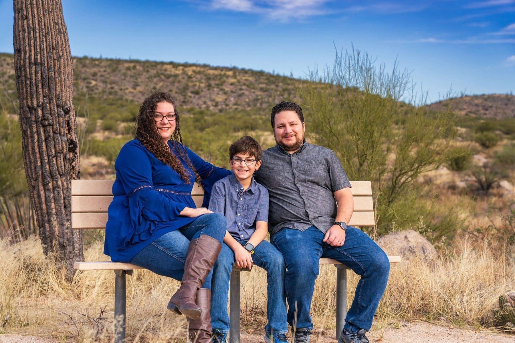 Photo from Shannon’s Family Portrait Session at Catalina State Park
