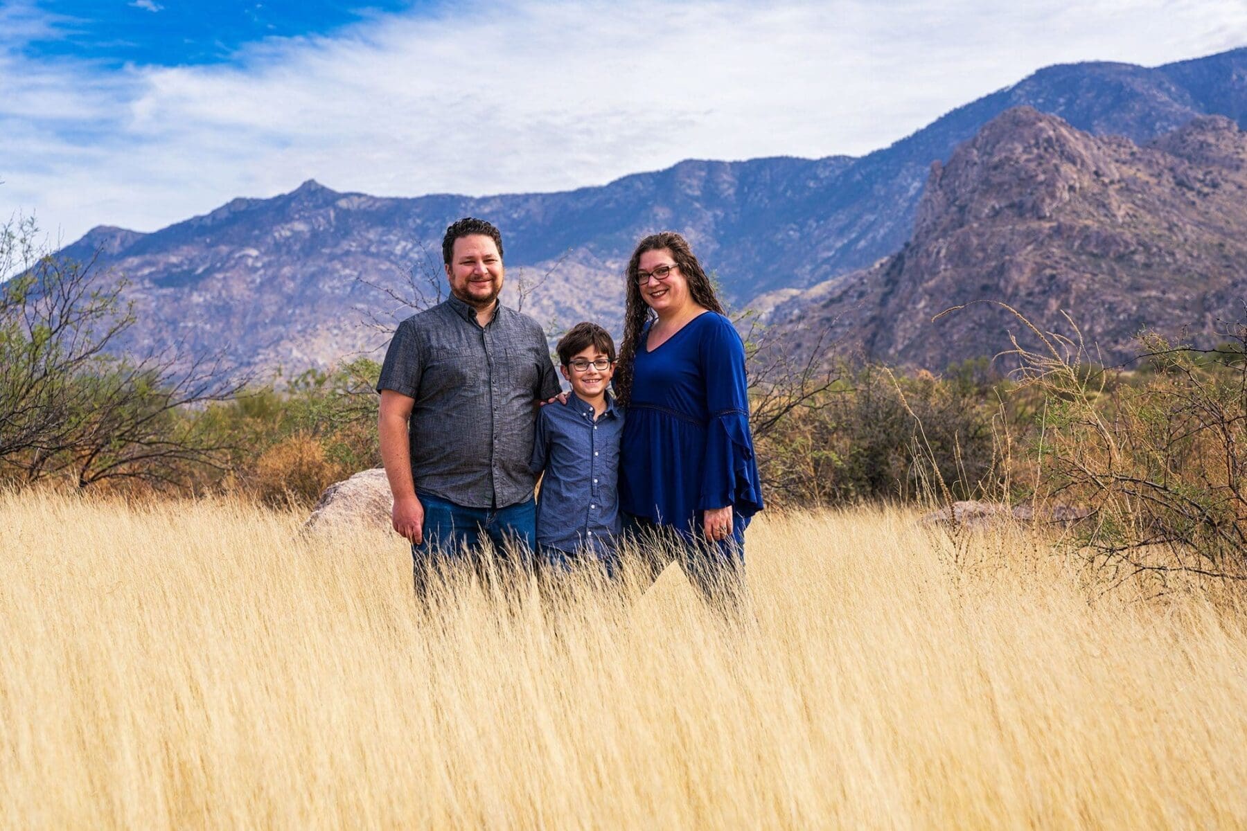 Photo from Shannon’s Family Portrait Session at Catalina State Park