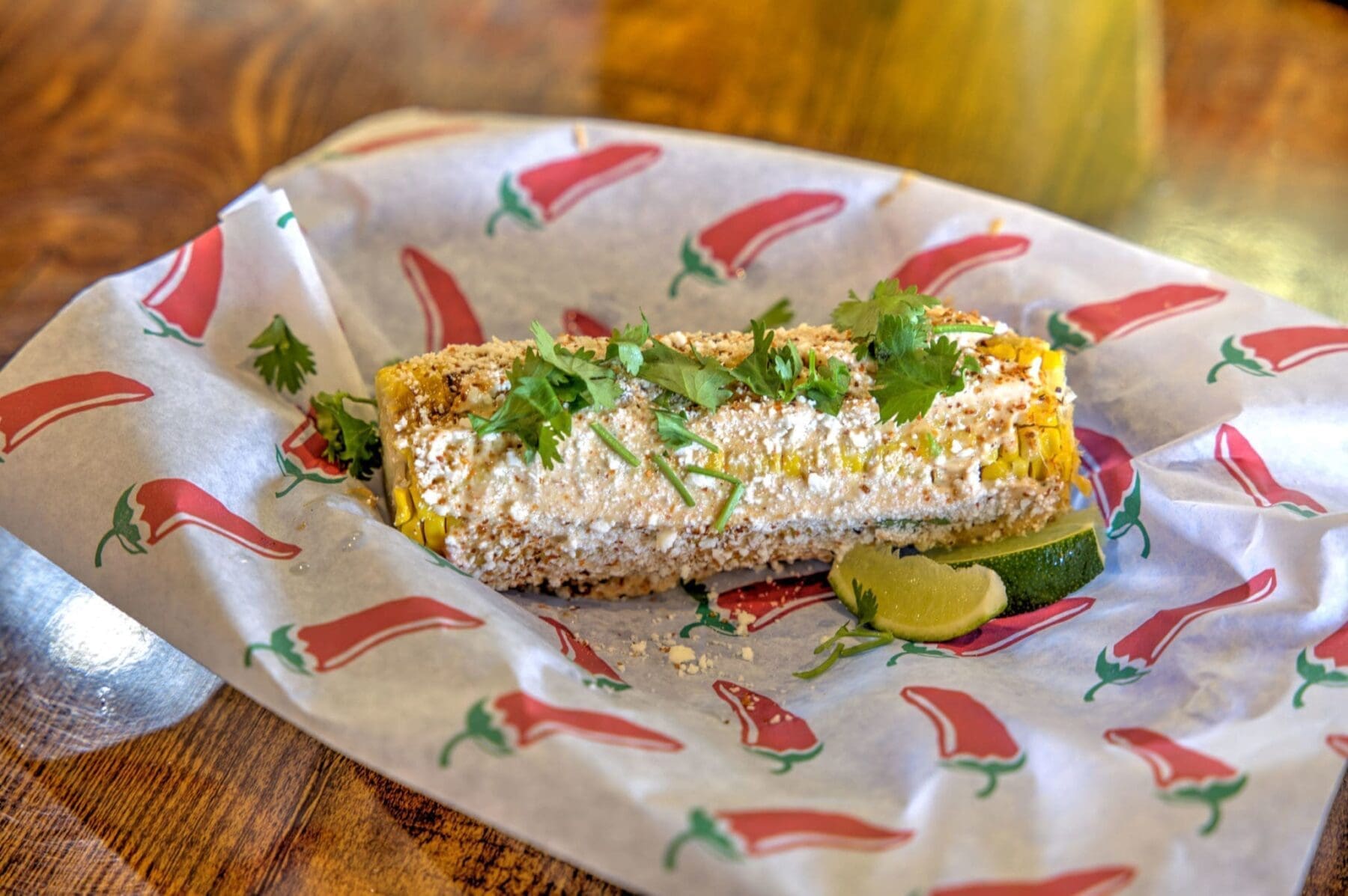 Elote With Cheese and Herbs ΓÇö Tucson, Arizona