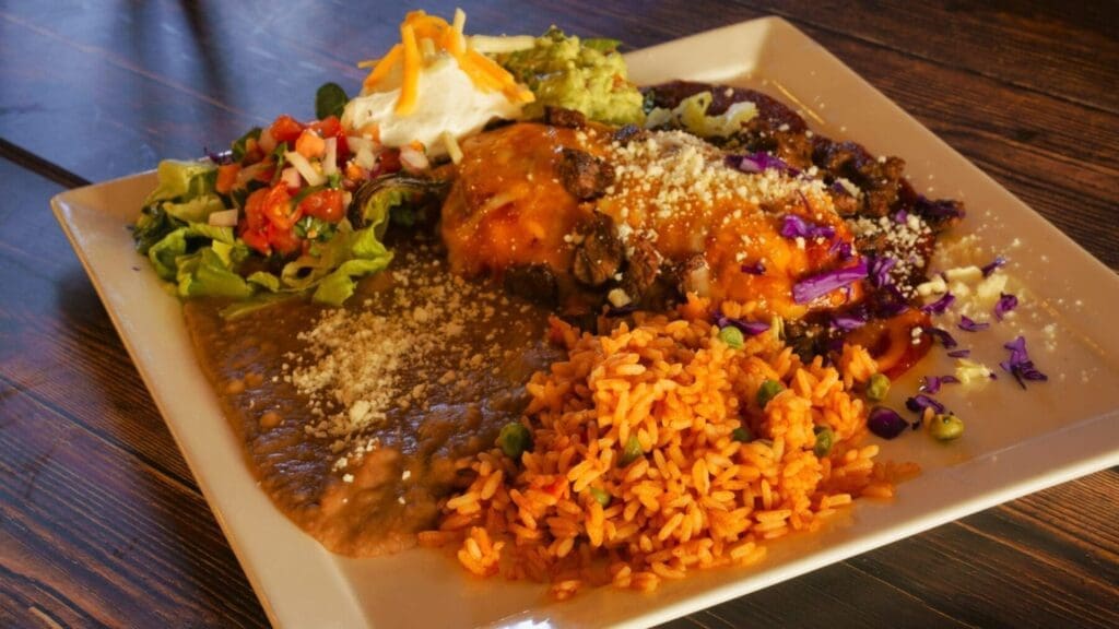 Cheese Chile Relleno Plate ΓÇö 5900 N Oracle Rd, Tucson, Arizona
